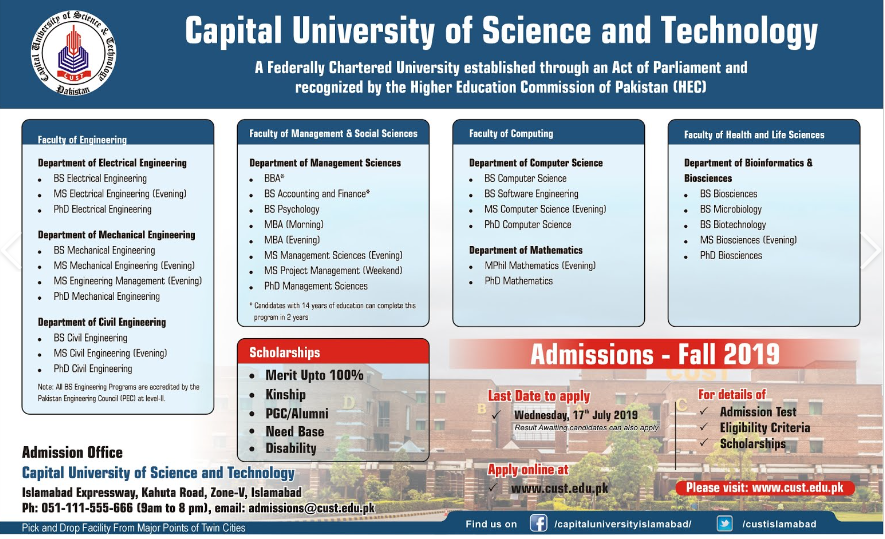 Overview of Scholarships Offered