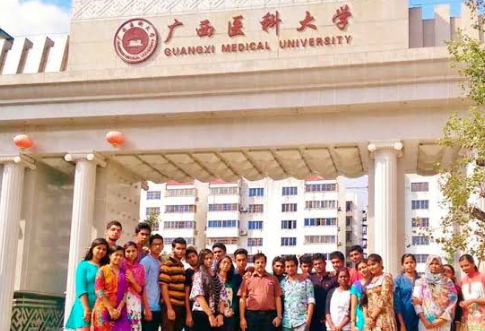 What is the fee structure of Guangxi university of Science and Technology MBBS