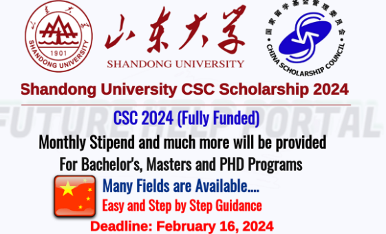 What is the Shandong Normal University CSC Scholarship 2024